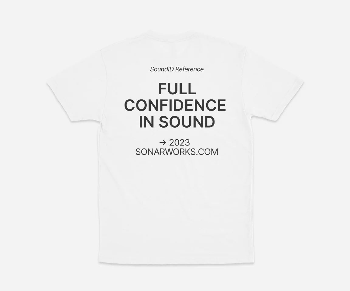 Unisex T-shirt “Full Confidence in Sound” 2nd edition | 2 Colors
