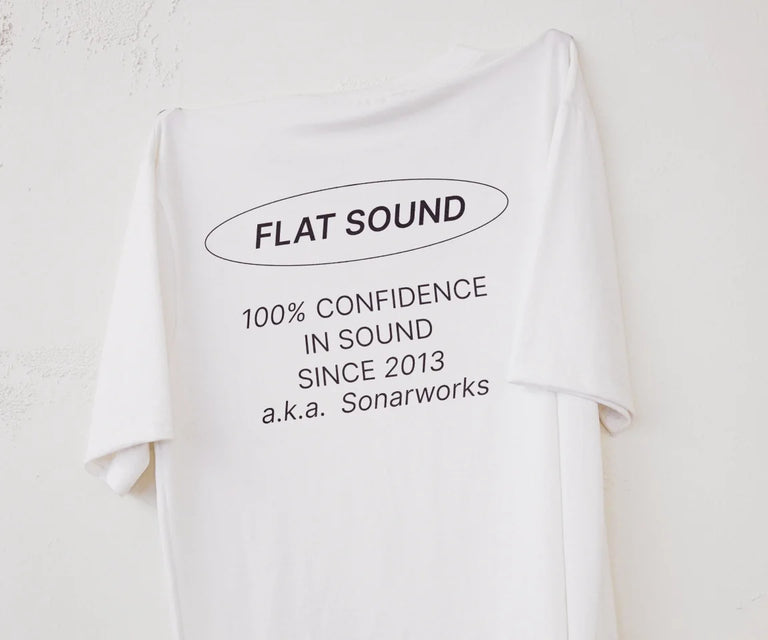 Unisex T-shirt “FLAT SOUND” | 2 Colors
