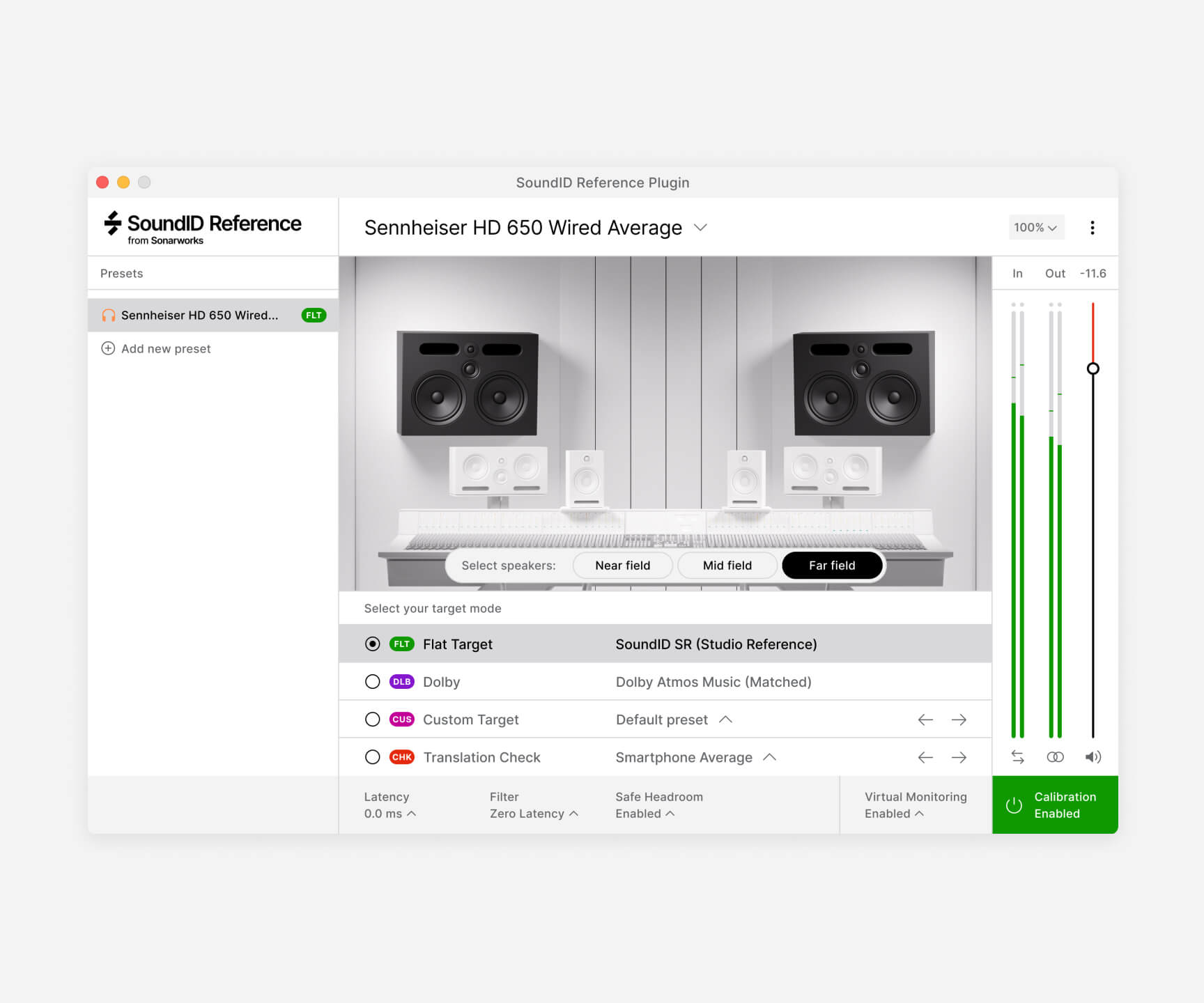 Virtual Monitoring Add-on for SoundID Reference | without