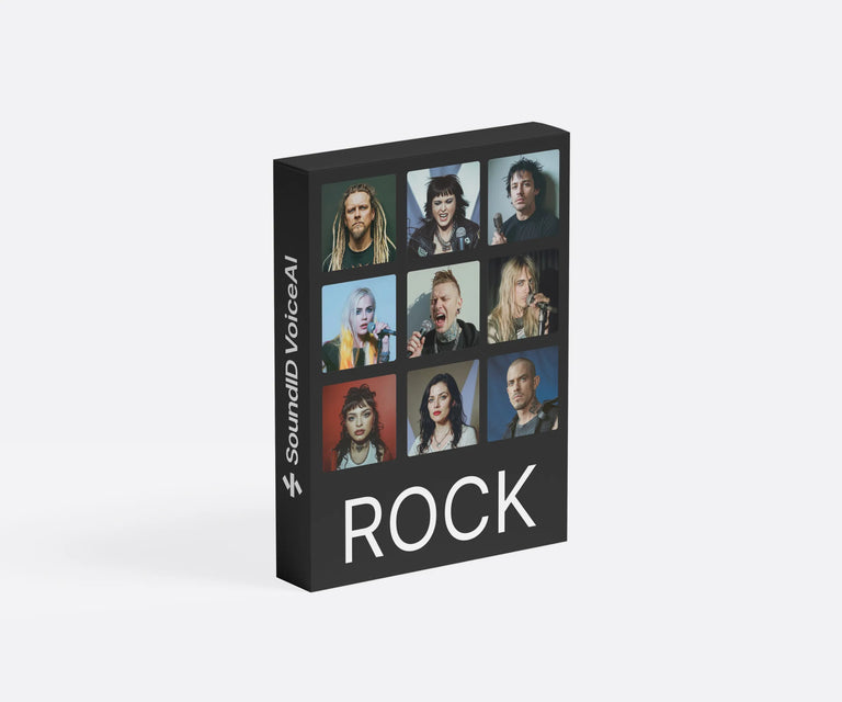 SoundID VoiceAI Rock Voices | Expansion Pack