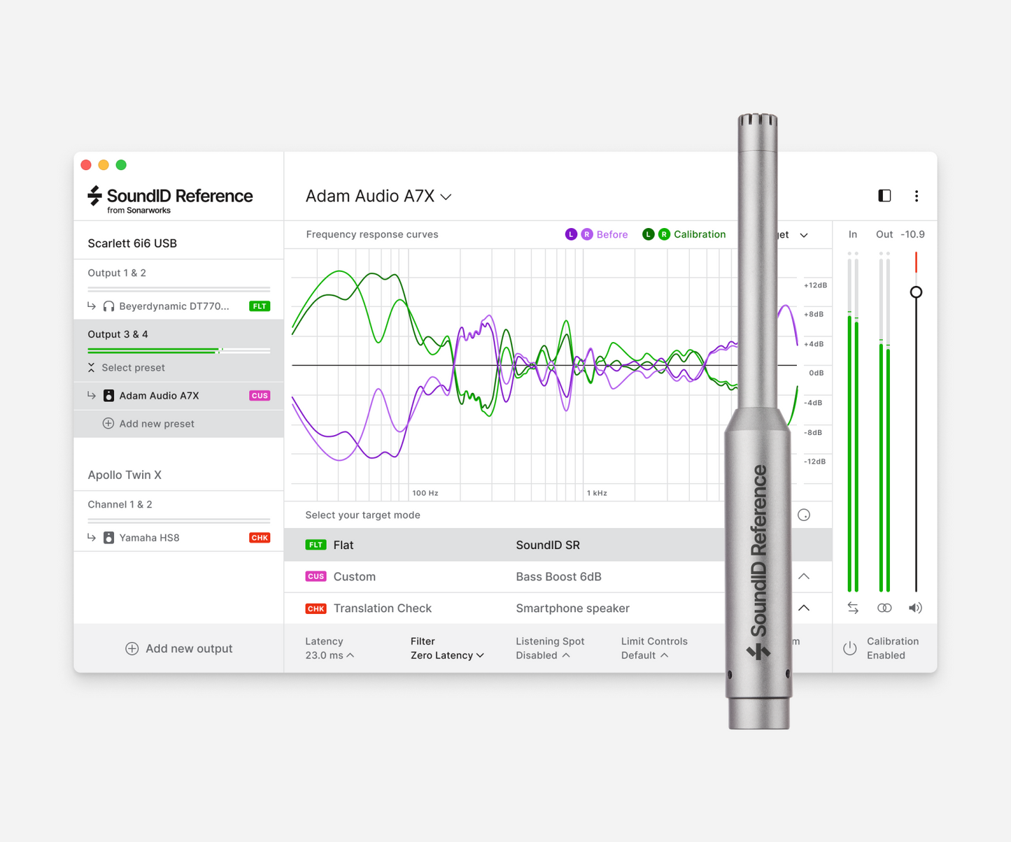 Sonarworks SoundID Reference用測定マイク SoundID Reference for Speakers & Headphones | with